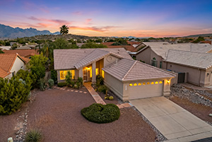 Home for Sale in SaddleBrooke AZ 85739 63889 E Orangewood Lane
